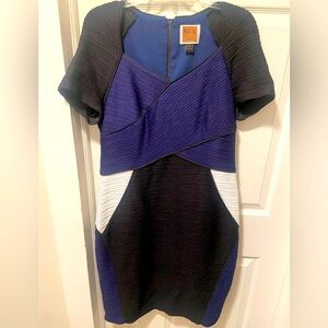 NUE By Shani Womens Dress Size 14 With Inside Lining And Multicolored